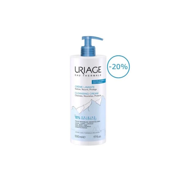 Uriage Cleansing Cream 500ml -20% Νέο 500