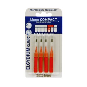Elgydium Μεσοδόντια Βουρτσάκια Monocompact Red 0.7