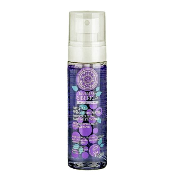 Natura Siberica Anti-Ox Wild Blueberry Moisturising Face Mist Toner 100ml