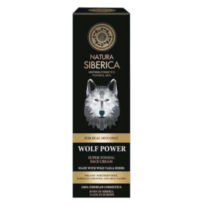 Natura Siberica Men Super Toning Face Cream Wolf Power 50ml