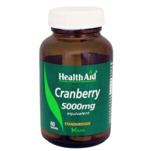 Health Aid Cranberry Extract 5000Mg 60 Tabs
