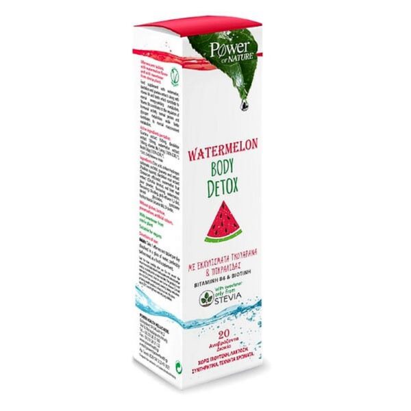 Power Health Watermelon Body Detox 20 Effervescent Tabl
