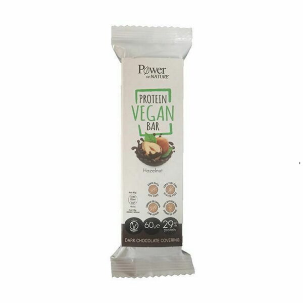 Power Vegan Protein Bar Hazelnut 60g