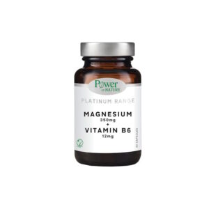 Power Platinum Magnesium 350Mg + Vitamin B6 12Mg 30S Caps