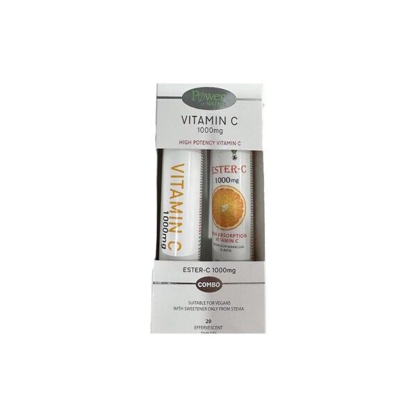 Power Vitamin C 1000 mg, 20S Αναβραζον Vitamin C 1000 mg, 20S Αναβράζον