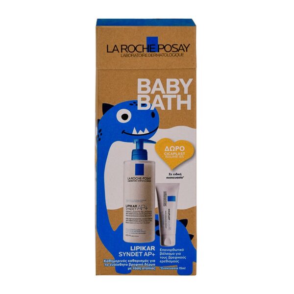 La Roche Lipikar Syndet Ap+  400ml Promo + Cicaplast Baume B5 15ml