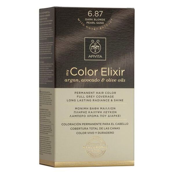 Apivita My Color Elixir N6.87 Ξανθό Σκούρο Περλέ 50ml & 75ml