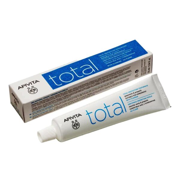 Apivita Οδοντόκρεμα Total Δυόσμος Πρόπολη 75ml