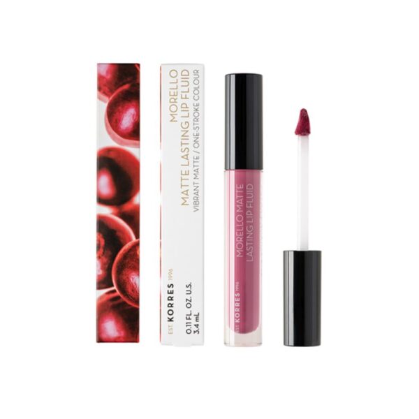 Korres Morello Lipfluid 72 Blueberry Popsicle 3.4ml