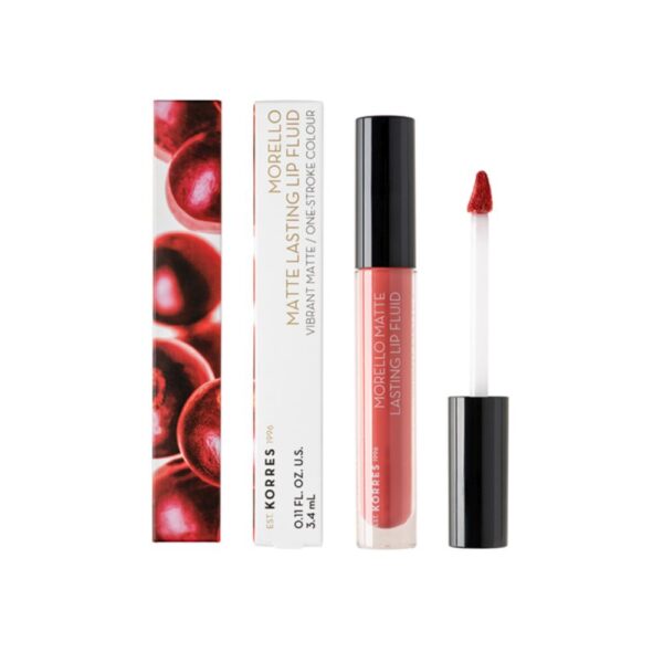Korres Morello Lipfluid 41 Pink Lemonade 3.4ml