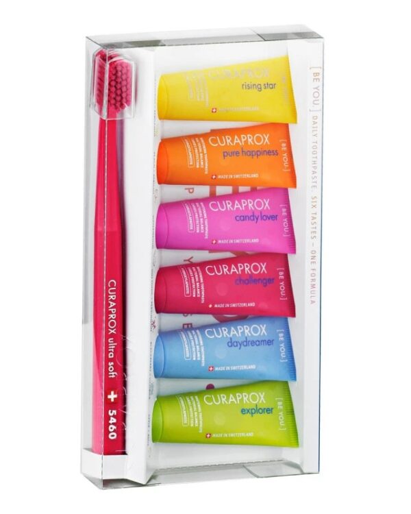 Curaprox SET Be You Six Taste Pack One Formula Οδοντόκρεμες 6 Τεμάχια