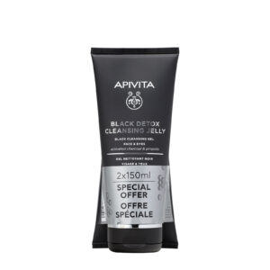 Μαύρο Gel Καθαρισμού Duo – Πρόσωπο & Μάτια 2x150ml