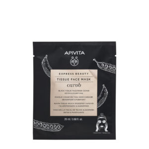 Tissue Μάσκα Προσώπου Χαρούπι για Αποτοξίνωση & Καθαρισμό 20ml