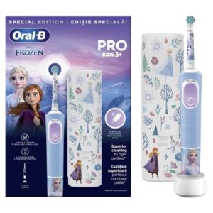 Oral-B Pro Ηλεκτρική Οδοντόβουρτσα Frozen με θήκη ταξιδίου 3+ Ετών