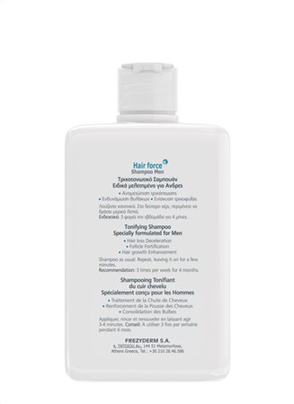 HAIR FORCE SHAMPOO MEN Σαμπουάν για την Ανδρική Τριχόπτωση - Image 4