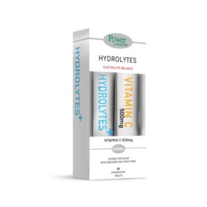 Power Health Promo Hydrolytes, 20eff.tabs & Δώρο Vitamin C 500mg, 20eff.tabs