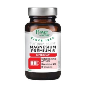 Power Health Magnesium Premiun 5 plus Energy 60caps