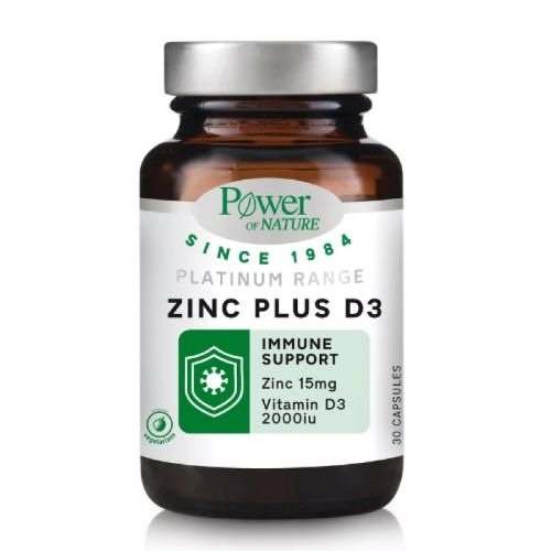 Power Health Zinc plus D3 30caps