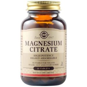 Solgar Magnesium Citrate 60tabs