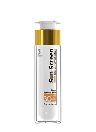 SUN SCREEN COLOR VELVET FACE SPF 30 Έγχρωμο Αντηλιακό Προσώπου - Image 2