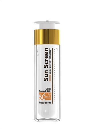 SUN SCREEN COLOR VELVET FACE SPF 50+ Αντηλιακό με χρώμα