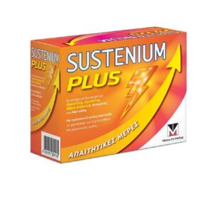 Sustenium Plus Συμπλήρωμα Διατροφής για Τόνωση, με πραγματική γεύση πορτοκάλι, 22 sachets