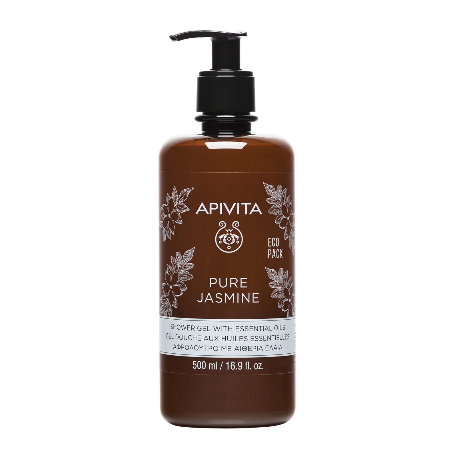 Aφρόλουτρο με Aιθέρια Έλαια Ecopack 500ml 500ml