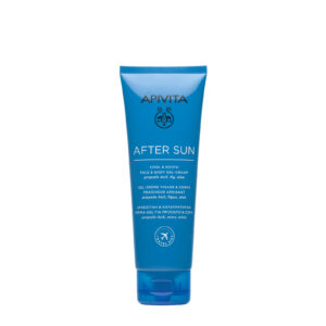 After Sun Δροσιστική & Καταπραϋντική Κρέμα-Gel για Πρόσωπο & Σώμα - Travel Size 100ml