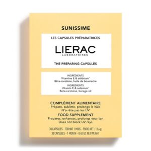 LIERAC SUNISSIME Οι Κάψουλες προετοιμασίας 30 κάψουλες
