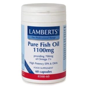 Lamberts Pure Fish Oil 1100mg, 60caps