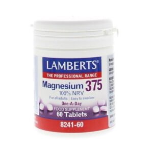Lamberts Magnesium 375, 60tabs