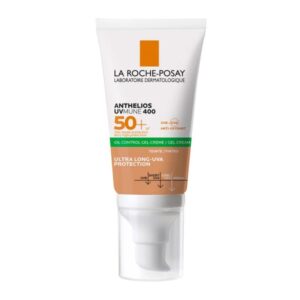 La Roche Posay Anthelios UVMUNE 400 Oil Control Gel-Cream SPF50+ Αντηλιακή Κρέμα Προσώπου για Ματ Αποτέλεσμα με χρώμα, 50ml