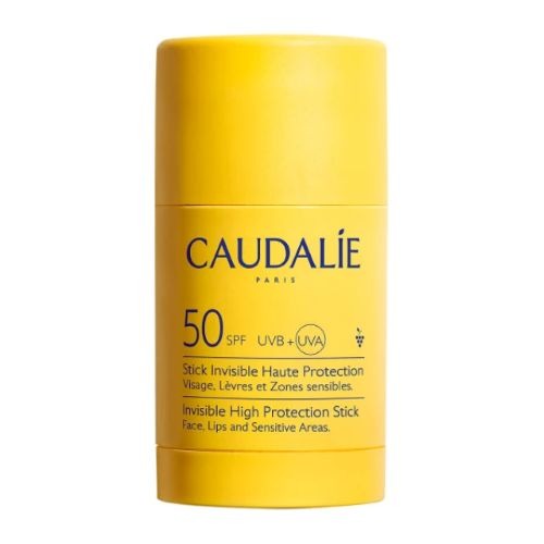Caudalie Vinosun Protect Invisible Stick SPF50 Αντηλιακό Stick για Πρόσωπο, Χείλη & Ευαίσθητες Περιοχές, 15g