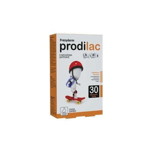 PRODILAC KIDS Συμπλήρωμα Διατροφής για την εντερική χλωρίδα, 30 chew.tabs