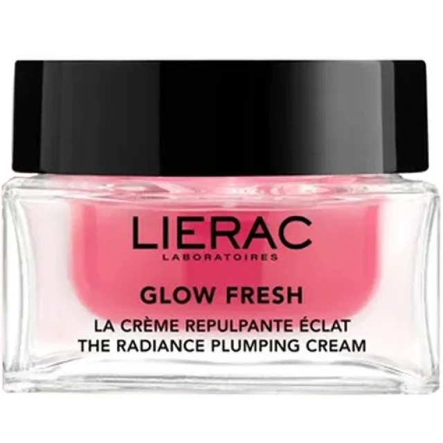 LIERAC GLOW FRESH The Radiance Plumping Cream Ενυδατική Κρέμα για Κανονικές έως Ξηρές Επιδερμίδες, 50ml