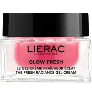 LIERAC GLOW FRESH The Radiance Plumping Gel-Cream Ενυδατική Κρέμα-Τζελ για Κανονικές έως Μικτές Επιδερμίδες, 50ml