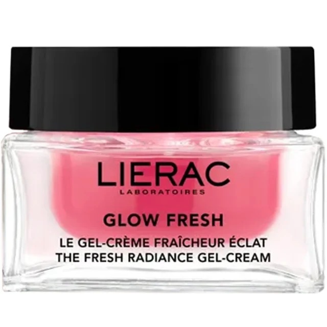 LIERAC GLOW FRESH The Radiance Plumping Gel-Cream Ενυδατική Κρέμα-Τζελ για Κανονικές έως Μικτές Επιδερμίδες, 50ml