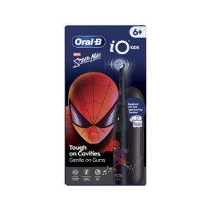 Oral-B iO Kids Marvel Spiderman Ηλεκτρική Οδοντόβουρτσα με θήκη ταξιδίου 6+ Ετών